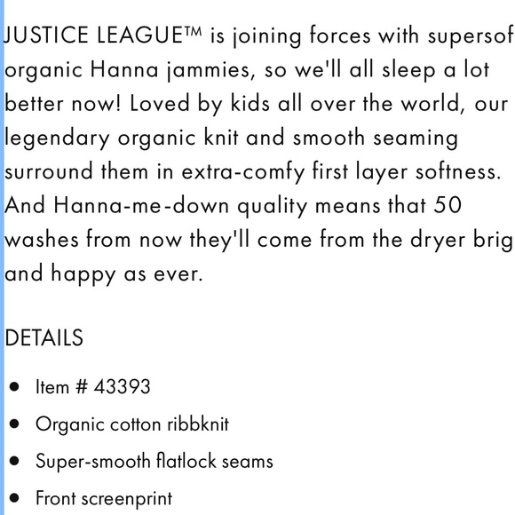 ☀️ 3/$15 Hanna Andersson Wonder Woman pajama top - Picture 10 of 10